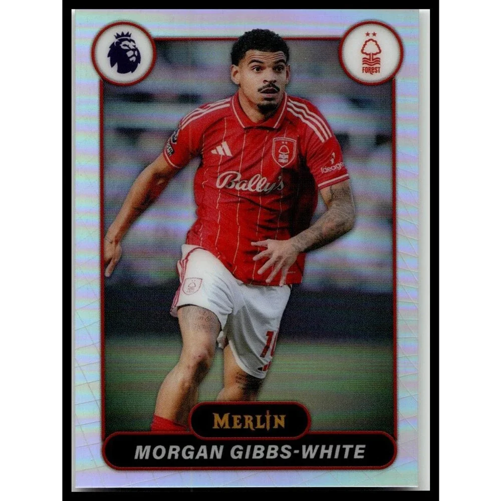 2026 Merlin Premier League #153 Morgan Gibbs-White Refractor